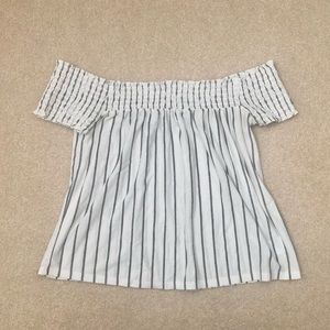 American Eagle Outfitters Off the Shoulder Top